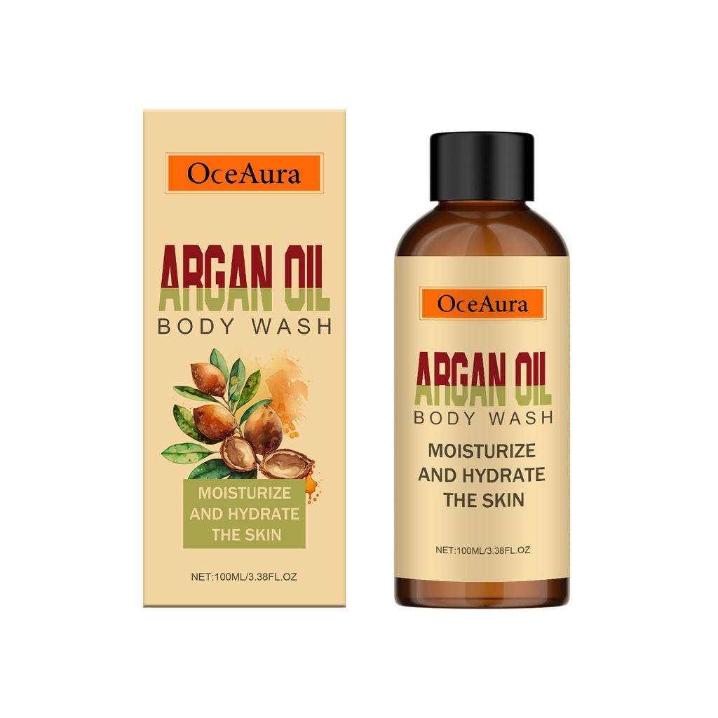 Sữa tắm dưỡng ẩm dầu hạt OceAura, nhẹ nhàng làm sạch cơ thể và làn da, sữa tắm có mùi thơm dưỡng ẩm