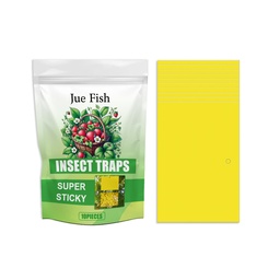Bảng màu vàng Jue-Fish hai mặt, bảng sâu bướm, bảng hai mặt để thu hút côn trùng và giết chết các côn trùng bay nhỏ