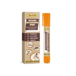 Bút Lửa Pyrograph Jue-Fish, Tấm Lót Gỗ Thủ Công, Thiết Kế DIY, Bút Lửa