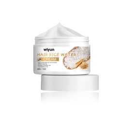 Kem gạo Wiyun, massage da đầu, cung cấp độ ẩm và dinh dưỡng cho rễ tóc, sửa chữa tóc khô, chăm sóc tóc mượt mà