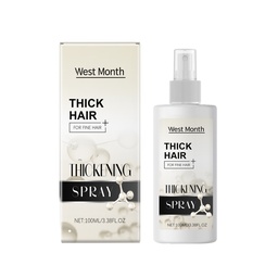 West&Month Xịt Tạo Kiểu Tóc, Cung Cấp Độ Ẩm Cho Tóc, Kiểm Soát Dầu Nhẹ, Tạo Kiểu Tóc Khô Mềm Mại