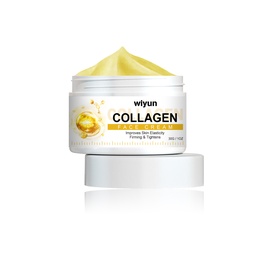 Kem Collagen WIYUN Giúp Rắn và Làm Mịn Da Giảm Nếp Nhăn, Nếp Nhăn Mịn, Chống Lão Hóa và Cung Cấp Độ Ẩm