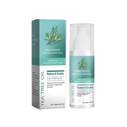 Bình xịt chăm sóc lưng thảo dược West&Month, liệu pháp mát-xa cung cấp độ ẩm nhẹ nhàng, giữ ẩm và làm mịn da cơ thể