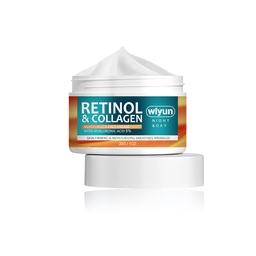 Kem dưỡng ẩm retinol WIYUN dành cho việc giảm nếp nhăn, làm sáng nếp nhăn, cấp nước, se khít và kem chống nhăn