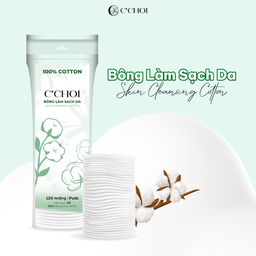Bông Tẩy Trang làm sạch da - Skin cleansing cotton