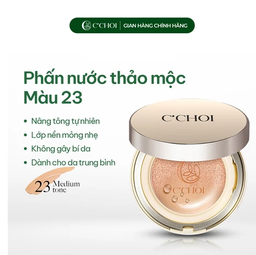 Phấn nước C'Choi Herbal DD Cushion Tone No.23 - Dành cho da ngăm và da trung bình