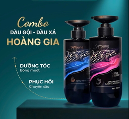 SaYoung  Dầu Xả Hỗ Trợ Làm Sạch Da Đầu Phục Hồi Tóc Hư Tổn Bằng Biotin Keratin & Collagen