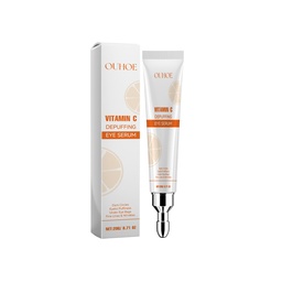 Serum mắt giảm sưng OUHOE Vitamin C, Làm mịn và làm mờ các nếp nhăn, cung cấp độ ẩm cho da vùng mắt, làm săn chắc vùng da mắt