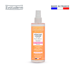Xịt dưỡng tóc thiên nhiên không Silicon Evoluderm bổ sung Keratin 250ml