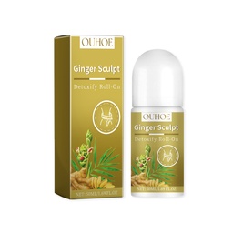 Dầu Massage Thải Độc Gừng OUHOE, Dầu Massage Cơ Thể Dưỡng Ẩm, Chăm Sóc Sắc Đẹp Làm Thon Gọn