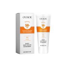 Kem Chống Nắng OUHOE Daily Soft Touch, Bảo Vệ Trắng Không Dính, Dưỡng Ẩm Chống UV, Làm Dịu Da Mặt Và Cơ Thể