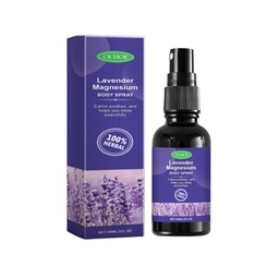Xịt body lavender magnesium OUHOE, xịt cải thiện giấc ngủ dễ chịu cho tinh thần và cơ thể không ngủ được