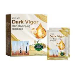 Dầu Gội Tóc Tối Màu OUHOE, Mượt Và Dưỡng Ẩm Rễ Tóc Để Cải Thiện Tóc Tối Khô Và Xù