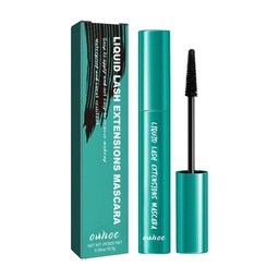 Mascara OUHOE, đen cong, mảnh, dày, nhẹ nhàng, tự nhiên, không trôi và không lem
