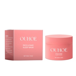 OUHOE Mặt nạ ngủ dưỡng ẩm Dưỡng ẩm và làm sáng da Cung cấp độ ẩm cho da mặt Mềm mại và dưỡng ẩm Mặt nạ ngủ để lại