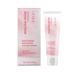 Kem bảo vệ và làm sáng OUHOE, cấp ẩm nhẹ cho bảo vệ da mặt và cơ thể, kem dưỡng ẩm mát lạnh vào mùa hè ngoài trời