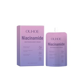 Kem dưỡng thể làm sáng da Nicotinamide OUHOE, Dưỡng ẩm làn da đều màu, Làm săn chắc và Giảm khô da