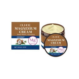 Kem dưỡng thể magnesium làm dịu dầu dừa OUHOE chăm sóc thể chất hàng ngày giảm đau khớp và sự khó chịu cho đầu gối