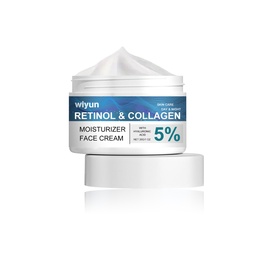 Kem Dưỡng Ẩm Mặt Wiyun Retinol Collagen, Cung Cấp Ẩm Sâu, Dài Lâu, Làm Chắc Da, Làm Trắng Da