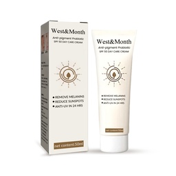 Kem dưỡng ngày West&Month Probiotic SPF 50 chống nắng, làm sáng da, chống mồ hôi, kem bảo vệ làm mát