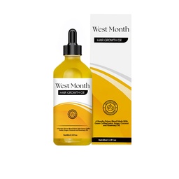 Dầu thiết yếu dense tóc West&Month, tăng cường tóc, ngăn ngừa rụng tóc, chăm sóc tóc dày và mềm mịn.