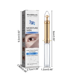 Kem mắt peptide độc rắn West&Month giúp dưỡng ẩm nhẹ nhàng cho quầng thâm và nếp nhăn quanh mắt. Đây là kem dưỡng ẩm cho mắt bên ngoài