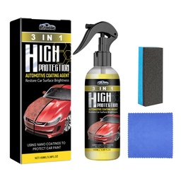 Rayhong Coating Agent Three-In-One (Yellow) For Oil Stain Removal, Polishing, Protection, Scratch Repair, Car Paint Cleaning, Maintenance And Coating
