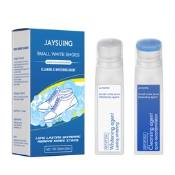 Nước vệ sinh giày trắng Jaysuing, chất tẩy rửa tẩy sạch, chất làm sáng trắng đường chỉ giày là chất tẩy trắng giày