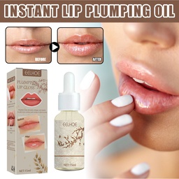 Dầu môi EELHOE Plump And Plump, Tăng Cường và Làm Mờ Các Đường Kẻ Môi, Dưỡng Ẩm Cho Môi Đầy Đặn