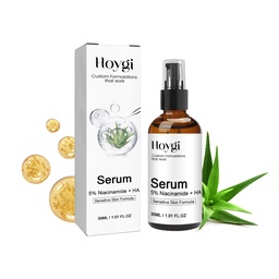 Hoygi 5% Niacinamide + HA Serum, Dưỡng ẩm và cấp nước cho làn da mặt, làm chặt chẽ chống lão hóa và làm yếu đi luật của các nếp nhăn
