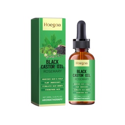Dầu thầu dầu đen Hoegoa, làm dày tóc, sửa chữa nhẹ nhàng da đầu để củng cố các sợi tóc