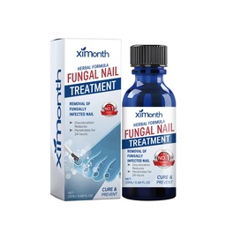 Ximonth Herbal Formula Fungal Nail Treatment, Clean Hands And Feet Gray Nails Rotten Nails Yellow Nails Thickening Soft Nails Bright Nails Groove Repair