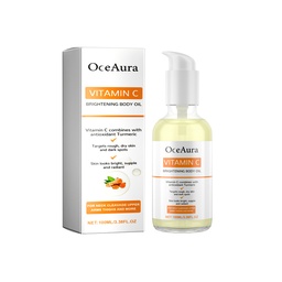 Dầu dưỡng sáng da OceAura Vitamin C, dầu chăm sóc cơ thể dưỡng ẩm và phục hồi cho làn da gà
