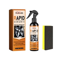 Homonth Rapid Ceramic, Automobile Tire Hub Cleaning And Renovation Dust Protection Agent
