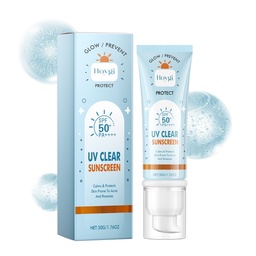 Hoygi Kem Chống Nắng UV Clear, Chống Nắng Summer Outdoor, Giữ Ẩm Da Đồng Đều, Sáng Bóng Mà Không Bết Dính