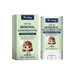 Gậy Chống Nắng Khoáng Wiieey, Bảo Vệ Trẻ Em Ngoài Trời Mùa Hè Tại Bãi Biển Giúp Giảm Đỏ Mặt Dễ Hấp Thụ Độ Ẩm