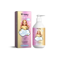 Shampoo và gel tắm cho trẻ em Wiieey 2 trong 1, sửa chữa tóc khô và massage da đầu nhẹ nhàng làm sạch và làm mượt tóc