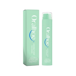 Kem Đánh Răng Oralhoe Coconut Whip, Nhiều Hương Vị, Làm Sạch Răng, Tartar Vàng, Hơi Thở Tươi Mát, Răng Đẹp