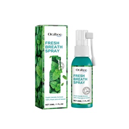 Xịt thơm miệng Oralhoe Fresh Breath chăm sóc rong họng mát lạnh và thơm giúp giảm hơi thở hôi