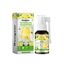 Googeer Herbal Lung Cleanse Mist, Herbal Lung-Clearing Pharyngonasal Spray Throat Refreshing Care Liquid Spray