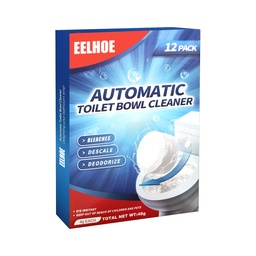 EELHOE Viên nén tẩy rửa toilet dạng sủi bọt, tẩy cặn toilet, khử trùng, khử mùi, đa tác dụng để loại bỏ mùi và làm mới