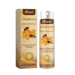 Ximonth Spray điều trị Keratosis tóc làm sạch mụn lưng và cấp ẩm cho làn da mịn màng