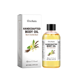 Dầu cơ thể vani ấm Oceaura - Cung cấp độ ẩm và nuôi dưỡng da để giữ cho cơ thể mềm mại