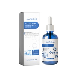 Serum 3 trong 1 giúp da dịu mát và cấp ẩm, cung cấp nước, dưỡng ẩm lâu dài, giúp làn da tươi mát