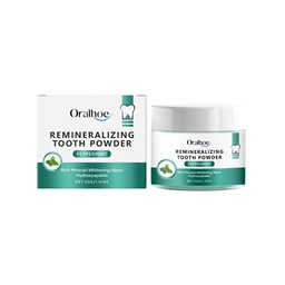 Bột Đánh Răng Oralhoe Hương Thơm Bạc Hà Làm Sạch Răng Hàng Ngày, Khử Tàn Nhang, Miệng Sạch và Thoải Mái