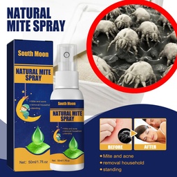 Xịt diệt mạt tự nhiên South Moon, Bình xịt loại bỏ mạt và trứng chí trên ghế sofa, chăn ga trong phòng ngủ