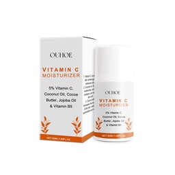 Kem mặt mềm mại vitamin C OUHOE, kem làm săn chắc, cung cấp độ ẩm và làm săn da mặt hàng ngày.