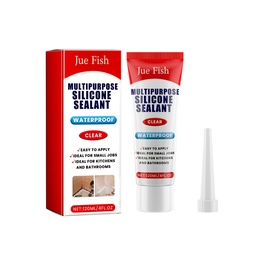 Chất bịt kín silicone đa năng Jue-Fish, keo gạch chống thấm nước cho bề mặt bếp và bồn cầu