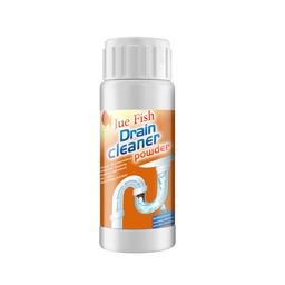 Bột làm sạch cống Jue-Fish, hòa tan nhanh chóng trong bồn rửa bát nhà bếp, bồn cầu, cống sàn và tắc bồn tắm