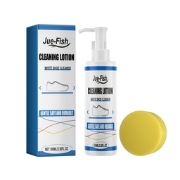 Jue-Fish White Shoe Cleaner, Sạch Giày Tẩy Nhiễm Và Làm Trắng Không Cần Giặt, Tức Là, Giày Bọt Trắng